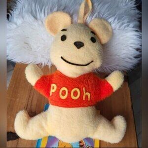 Vintage Winnie The Pooh Bear Plush 60s